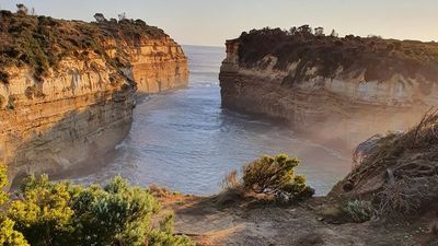 Loch Ard Gorge beach steps closed amid fears of potentially fatal cliff face collapse