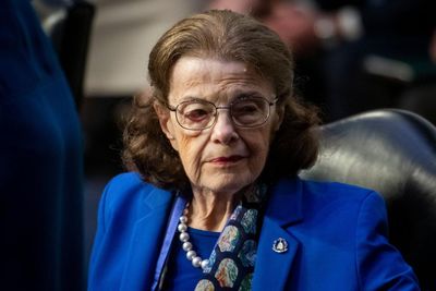 Dianne Feinstein: oldest serving senator says she ‘hasn’t been gone’ despite absence