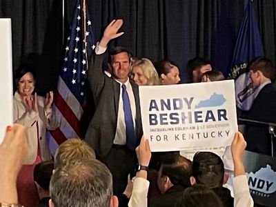 Governor Beshear talks economic momentum during his Primary night victory speech