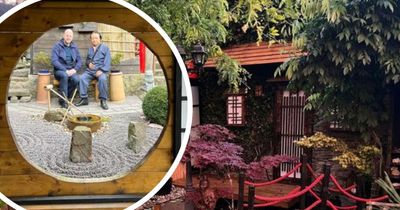Bristol lorry driver's Japanese garden where you can enjoy afternoon tea and tours