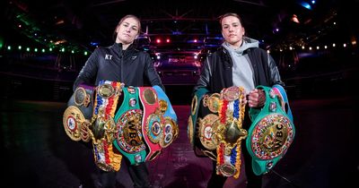 Katie Taylor and Chantelle Cameron square off in empty 3Arena days before historic bout