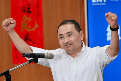 Taiwan's main opposition party picks popular mayor as presidential candidate