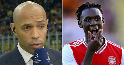 Thierry Henry issues Arsenal transfer warning to Folarin Balogun after key career decision