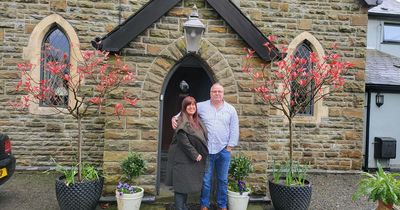 Couple who transformed church into dream home says renovation nearly ruined their lives