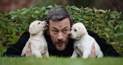 Former special forces soldier leads boot camp - for six-week-old guide dog puppies