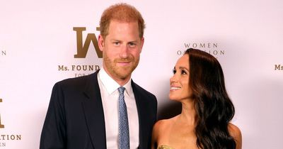 Meghan Markle ditches engagement ring during glamorous gala outing with Prince Harry