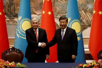 China's Xi pledges deeper Kazakh ties in times of 'prosperity and adversity'
