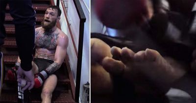 New footage shows extent of Conor McGregor's foot injury before Khabib fight