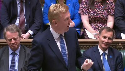 Keir Starmer and Angela Rayner are ‘Phil and Holly of British politics’, Oliver Dowden claims at first PMQs