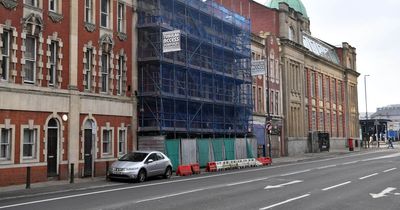 The sad state of the historic former TJs building in Newport as council orders more repair works