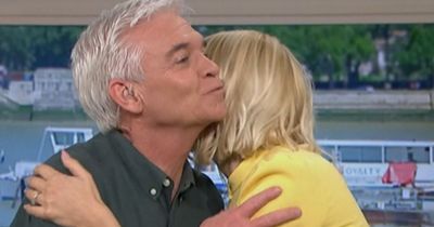 Holly and Phil's awkward on-air kiss dubbed 'cringiest moment ever' on This Morning