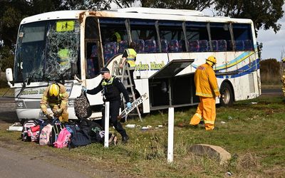 Court bails truck driver after crash that maimed schoolkids