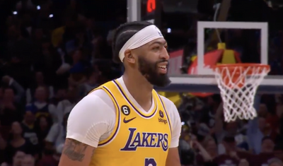 Anthony Davis had a very honest explanation for why he smiled at Nikola Jokic after a wild shot