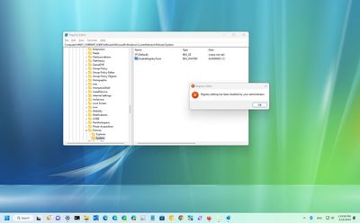 How to restrict access to Registry on Windows 11