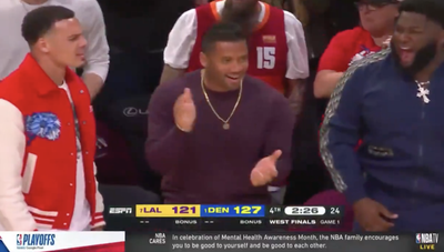 NBA TV Analyst Roasted Russell Wilson Over the Nuggets’ Beautiful Alley-Oop Pass