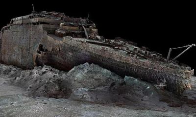 ‘She has stories to tell’: digital scan of Titanic wreck could reveal its secrets