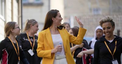 Kate Middleton wows in bright yellow LK Bennett blazer - and you can get it here