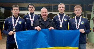 Ukraine's men's curling team is celebrated in Perth and Kinross following historic success