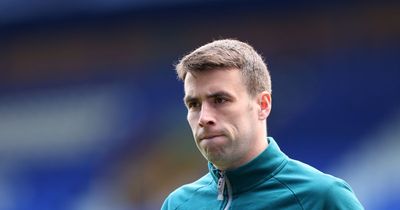 'A lot sooner' - Seamus Coleman shares injury latest and singles out Everton player for praise