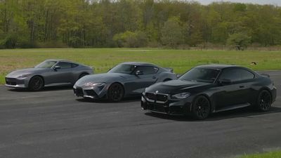 See BMW M2, Toyota GR Supra, Nissan Z With Manual Gearboxes Drag Race