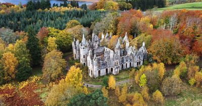 The eerie abandoned Scottish mansion once owned by entrepreneur