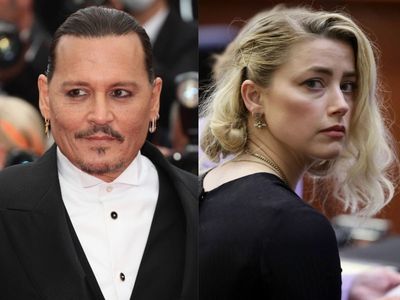 Amber Heard supporters launch Cannes protest as Johnny Depp’s red carpet return met with mixed welcome