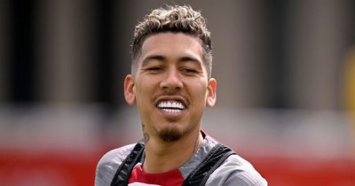 Roberto Firmino hands Liverpool major fitness boost as trio miss training ahead of Aston Villa