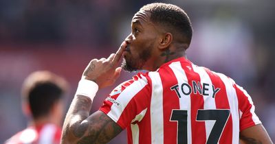 Brentford striker Ivan Toney banned for eight months over betting breaches