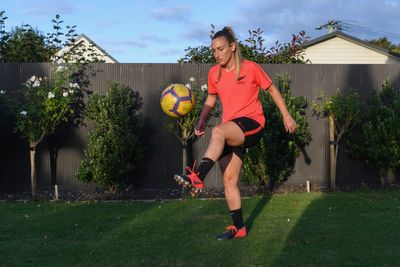 Fern juggles player and coach roles