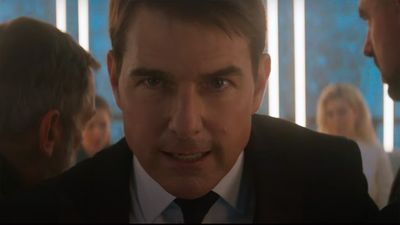 Mission Impossible 7's thrilling trailer sees Tom Cruise ride a motorbike off a mountain