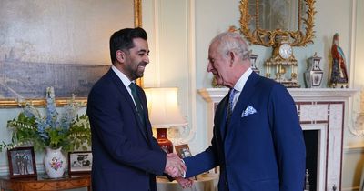 Humza Yousaf meets with King Charles in audience at Buckingham Palace