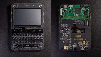 Raspberry Pi Beepberry Has Onboard RP2040 and Fits in Your Pocket