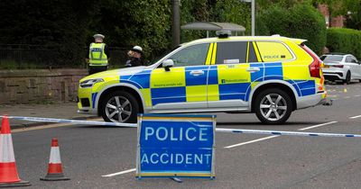 Pensioner dies after being knocked down by car on busy Scots road