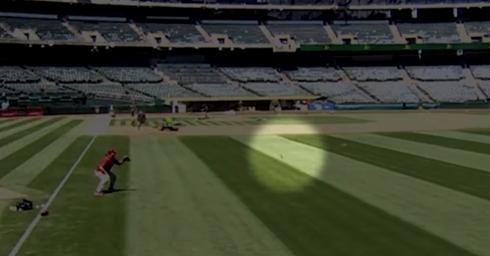 Diamondbacks pitcher Zac Gallen somehow hit a bird…