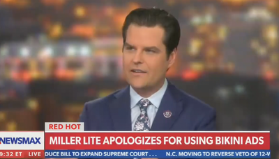 Matt Gaetz mocked for criticising Lizzo while supporting bikini-clad beer ads