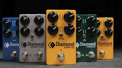 Diamond Pedals is officially back with five compact new stompboxes featuring original circuits, and updated classics