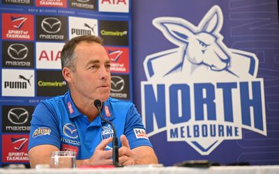 Clarkson steps aside as North Melbourne coach