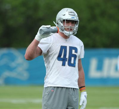 Detroit Lions linebacker Jack Campbell was heavily sought by the Tampa Bay Buccaneers