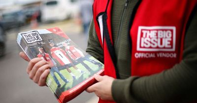 10% increase in people selling the Big Issue