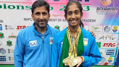 Jennifer Varghese sweeps all 5 gold medals in South Asian TT, picked to play for India in Asian U-19 championship
