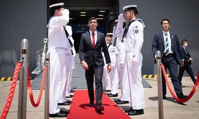 Rishi Sunak arrives in Japan to announce defence pact