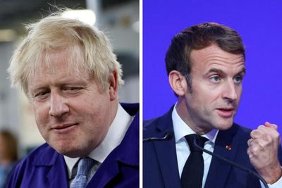 Raging Boris Johnson threatened to punch 'lickspittle' Emmanuel Macron