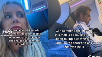 A TikToker Went Hyper Viral After Asking Viewers To Identify A Mystery Celeb On Her Flight