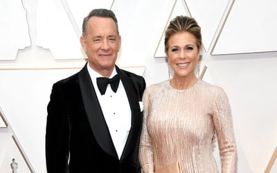 We thought this wall decor trend was over – but Tom Hanks and Rita Wilson just changed our minds