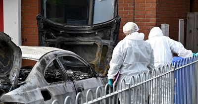 Newtownards 'arson' incident sees residents evacuated as vehicle destroyed