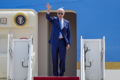 US President Joe Biden arrives in Japan for G7 summit