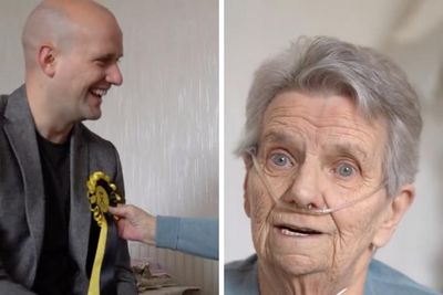 Stephen Flynn in 'inspiring' visit to 89-year-old SNP stalwart