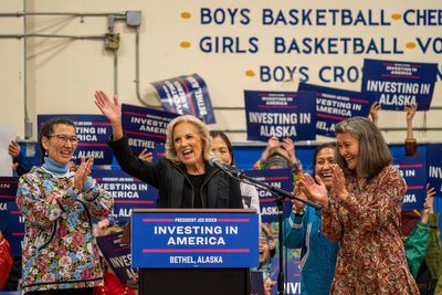 Jill Biden touts efforts to bring better internet to Alaska Native villages