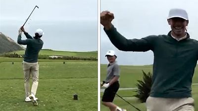 Watch: Gareth Bale Goes Wild After First Hole-In-One At Torrey Pines