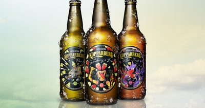 Student's designs will appear on 4.5million bottles of Kopparberg